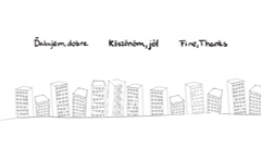 Menu language selection