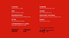 Main menu (disc 1)